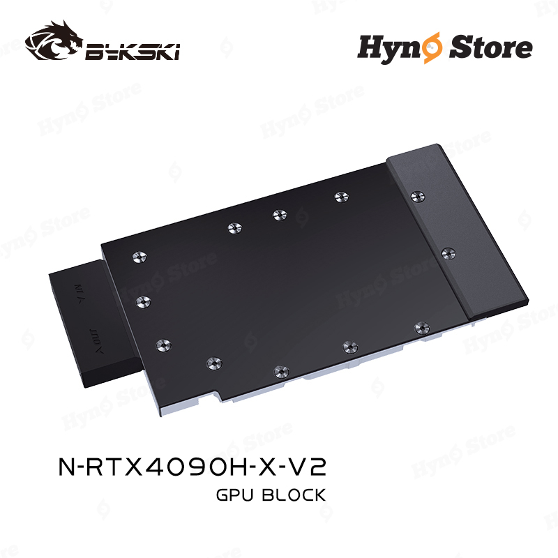 Block VGA Bykski N-RTX4090H-X-V2 Tản nhiệt nước custom - Hyno Store
