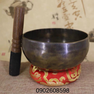 Chuông xoay fullmoon đường kính 15cm hàng thủ công Nepal
