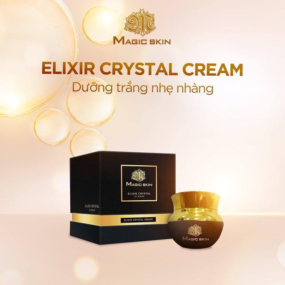 [Chính Hãng] Kem ngọc trai đen Magic Skin - Elixir Crystal Cream