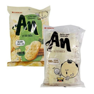 Bánh gạo nướng AN vị tảo biển, vị tự nhiên túi 150g