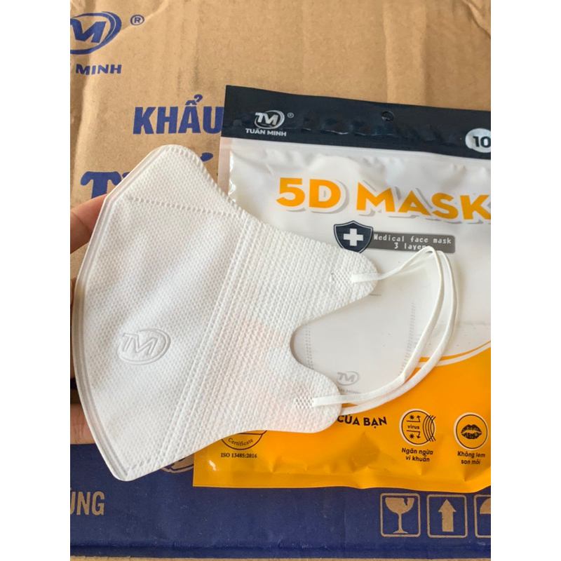 Khẩu trang 5D tuấn minh mask 400 cái