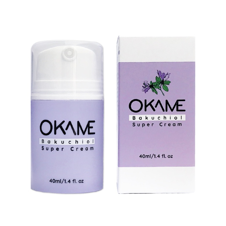 Kem dưỡng chống lão hoá, săn chắc da Okame Bakuchiol Super Cream 40ml
