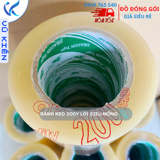 Băng Keo Trong 2kg/cây/6cuộn Lõi Bao Mỏng