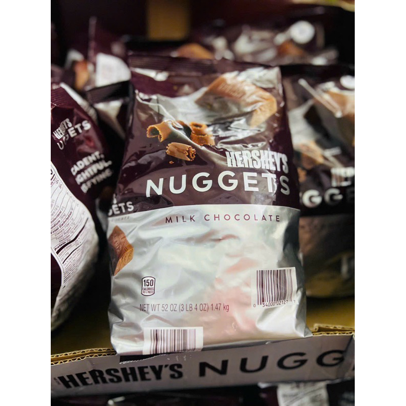 Socola Hershey's Nuggets Milk Chocolate 1,47kg 145 viên