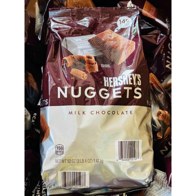 Socola Hershey's Nuggets Milk Chocolate 1,47kg 145 viên
