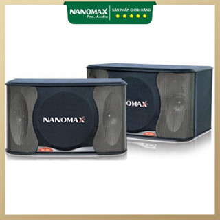 Đôi loa nằm nanomax bk-100 công suất 380w bass 25cm nghe nhạc hát karaoke hàng chính hãng