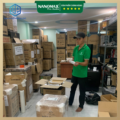 Main Cục Đẩy 24 Sò Nanomax A-160 Công Suất 2400w Hàng Chính Hãng