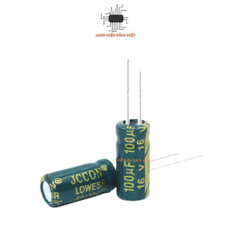 Tụ hóa 16v 100uf 5x11mm tần số cao