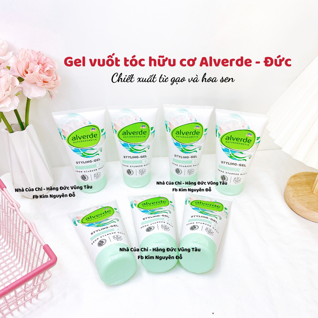 Gel vuốt tóc hữu cơ - hàng Đức