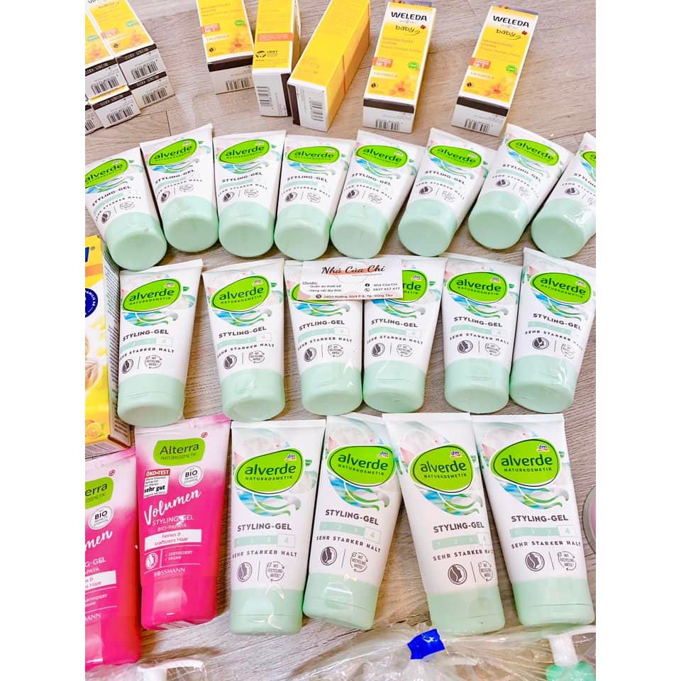 Gel vuốt tóc hữu cơ - hàng Đức