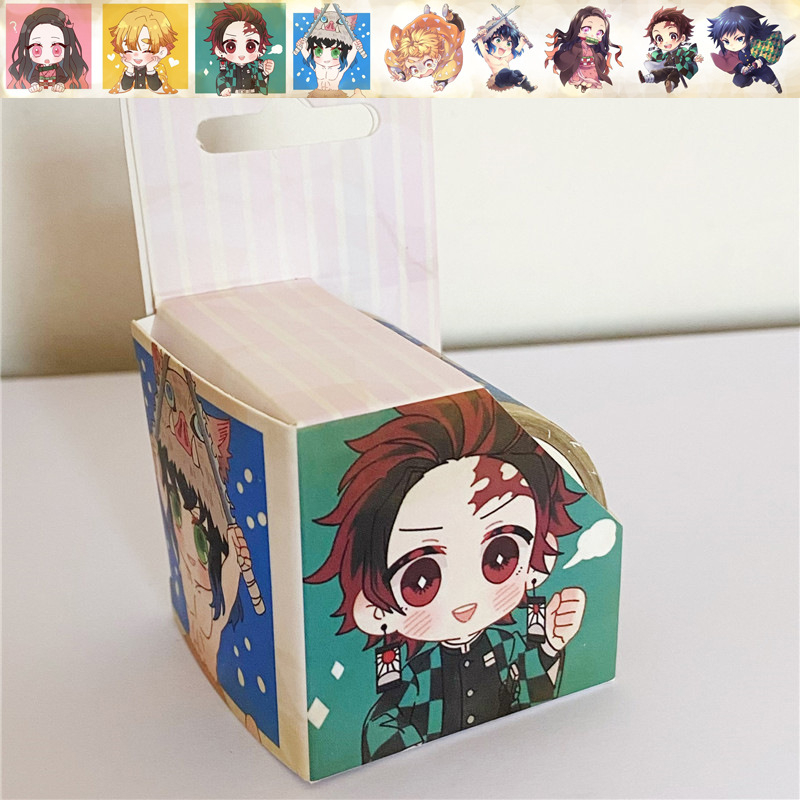Sticker Kimetsu No Yaiba Washi Tape Kimetsu No Yaiba Demon Slayer Dễ Thương