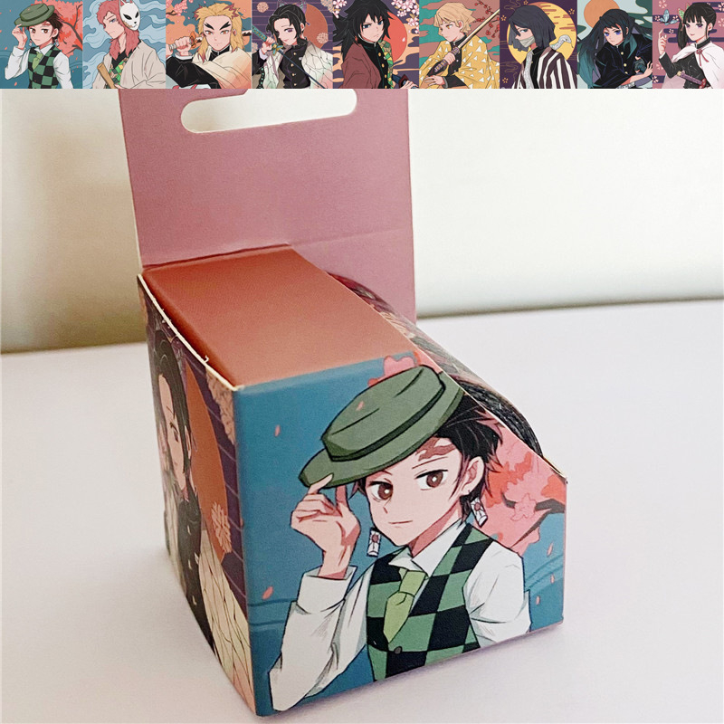 Sticker Kimetsu No Yaiba Washi Tape Kimetsu No Yaiba Demon Slayer Dễ Thương