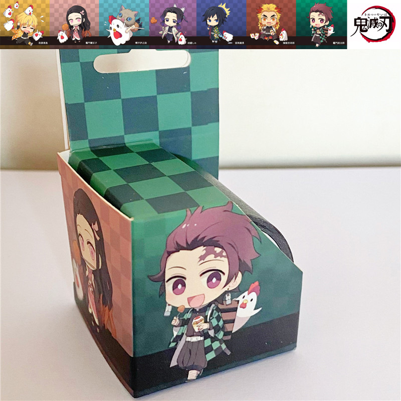 Sticker Kimetsu No Yaiba Washi Tape Kimetsu No Yaiba Demon Slayer Dễ Thương