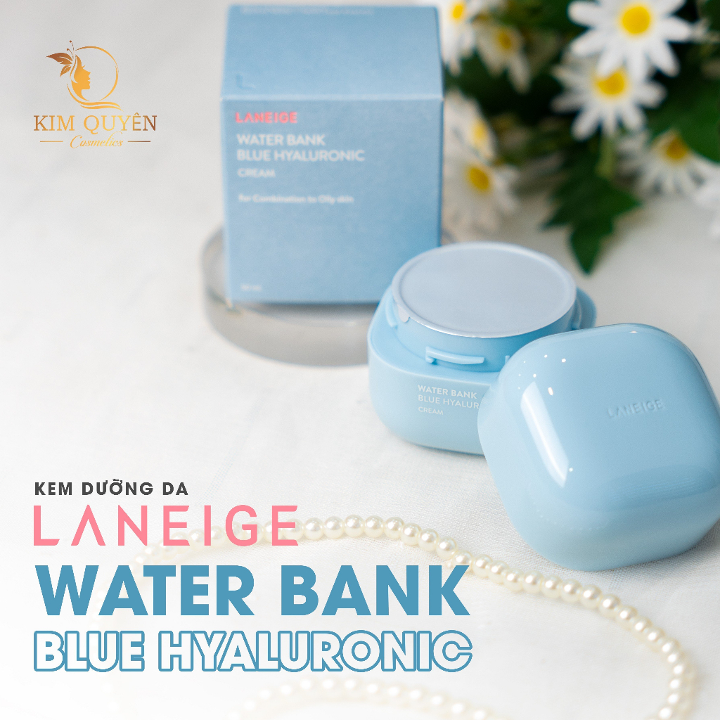 Kem Dưỡng Laneige Water Bank Hyaluronic Blue Cream 50mL