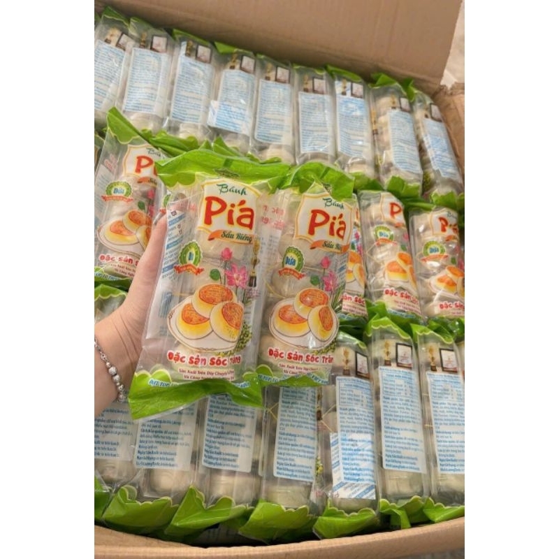Bánh pía mini 1 túi 5 bánh 130g vị sầu riêng đậu , sầu riêng lá dứa, sầu riêng khoai môn