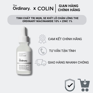 Serum dưỡng da The Ordinary Niacinamide 10% + Zinc 1% 30ml