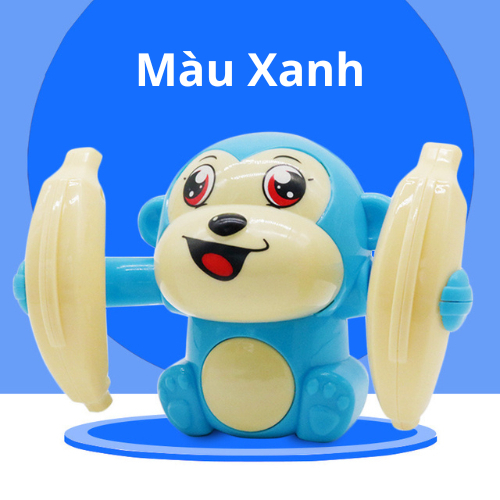 Đồ Chơi Vui Nhộn Khỉ Nhào Lộn Xoay 360 Độ Có Nhạc Và Đèn Led Đáng Yêu Giải Trí Cho Trẻ Sơ Sinh Và Trẻ Nhỏ Vui Chơi