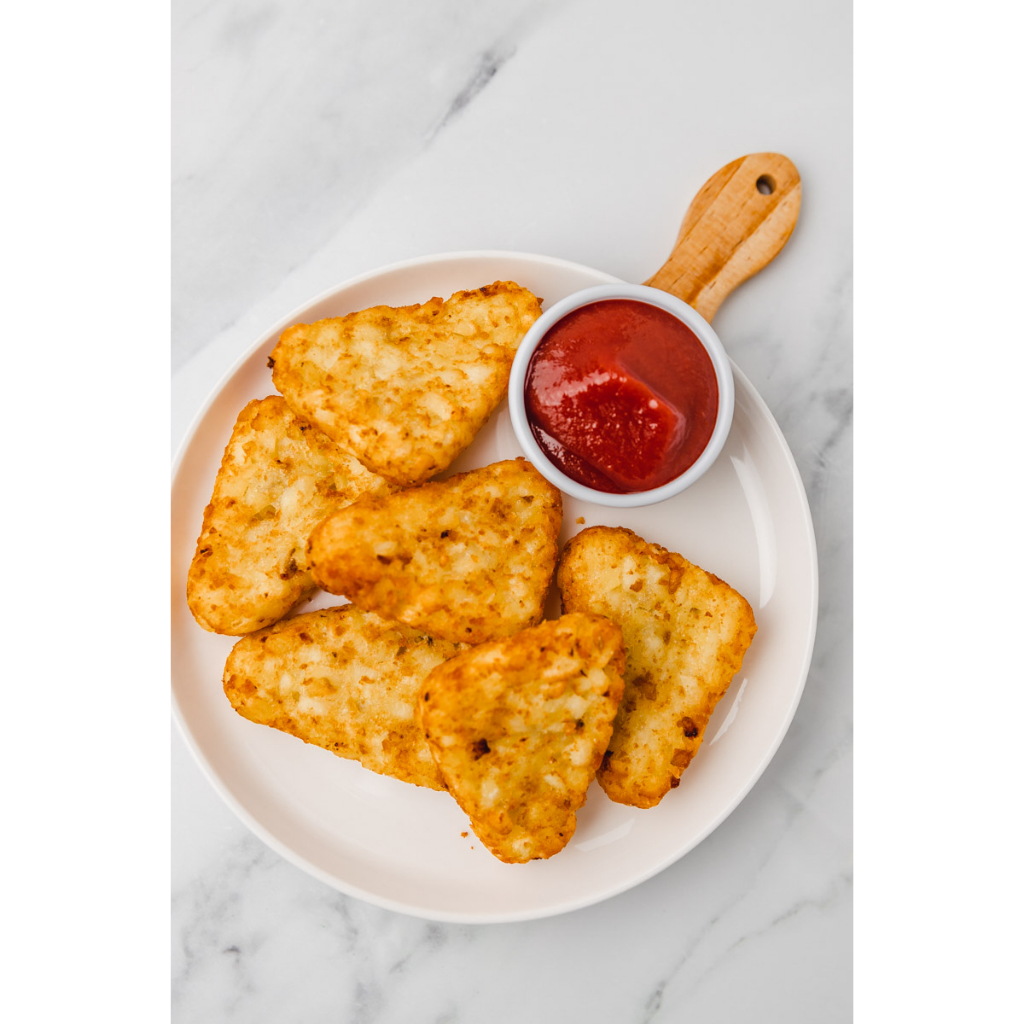 Khoai Tây Bánh Hashbrown Tam Giác chất lượng cao 2.267kg  McCain ăn giòn rụm McCain Ăn vặt số 1