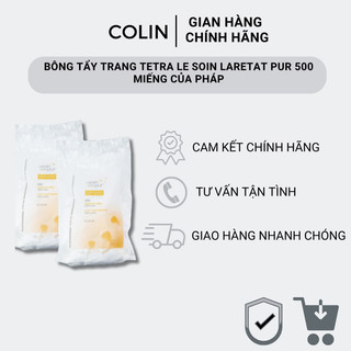 BÔNG TẨY TRANG TETRA 600 MIẾNG KHÔNG XƠ