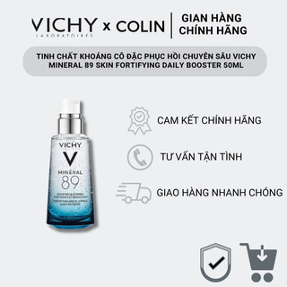 Serum tinh chất dưỡng trắng da Vichy Mineral 89 giúp da sáng mịn bảo vệ làn da