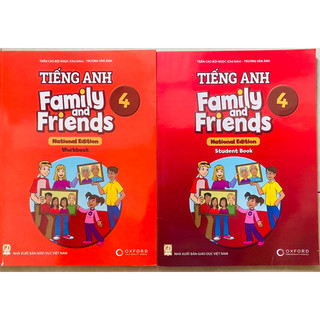 Bộ tiếng anh family and friends 4 SB+WB và 5