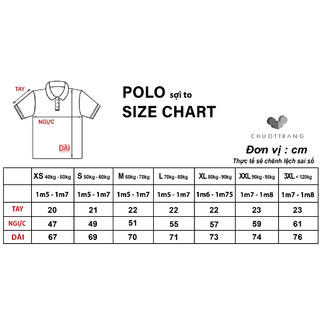 POLO LOGO đen - ÁO POLO basic CHUỘT TRẮNG
