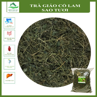 Trà giảo cổ lam 5 lá phơi khô xanh, thơm sạch