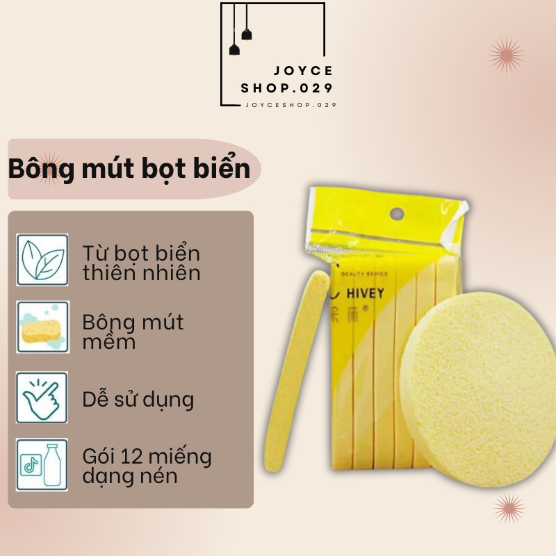 Bọt Biển Rửa Mặt