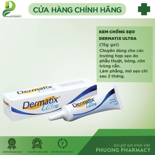 Dermatix ultra cải thiện sẹo - hỗ trợ mờ sẹo và giảm ngứa