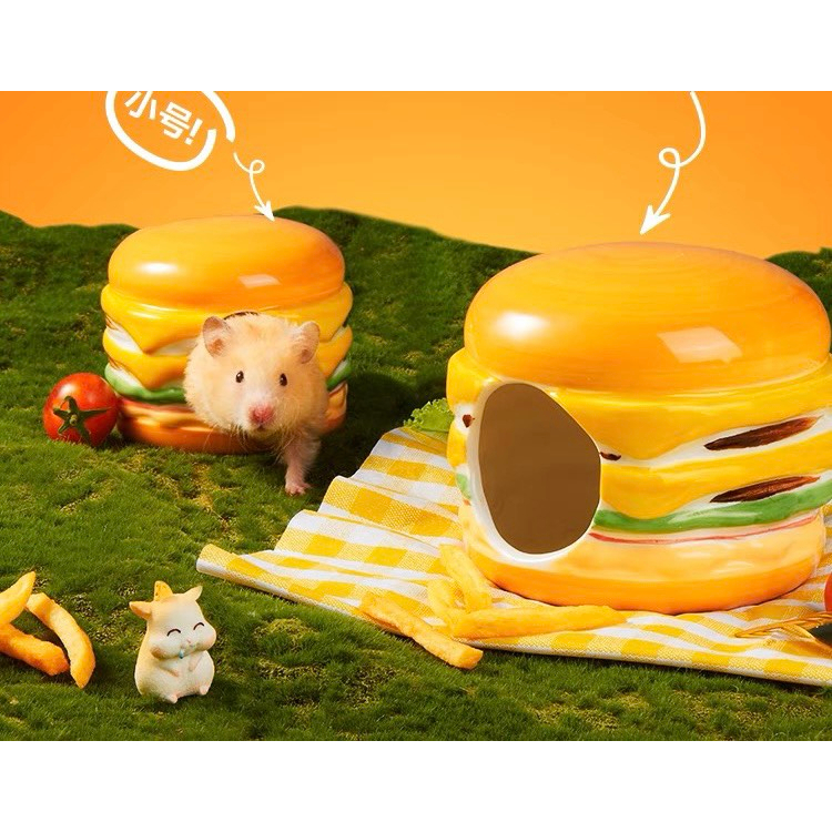 Nhà sứ và chén xinh dành cho hamster