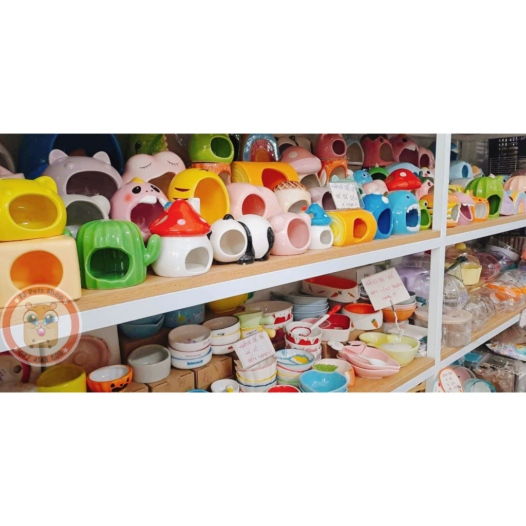 Hàng nhà sứ - wheel - nhà tắm và đồ chơi bị lỗi dành cho hamster