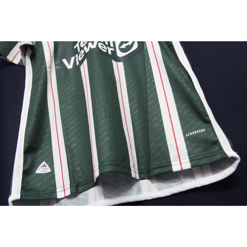 Bộ MU sân khách màu xanh FANS -  hàng mới nhất 2023