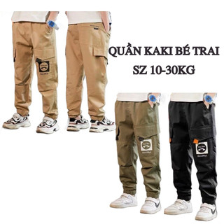 (8-30kg) (Xả kho) Quần kaki dài cao cấp cho bé trai đi học đi chơi (Khách chọn màu – Mẫu giao ngẫu nhiên)