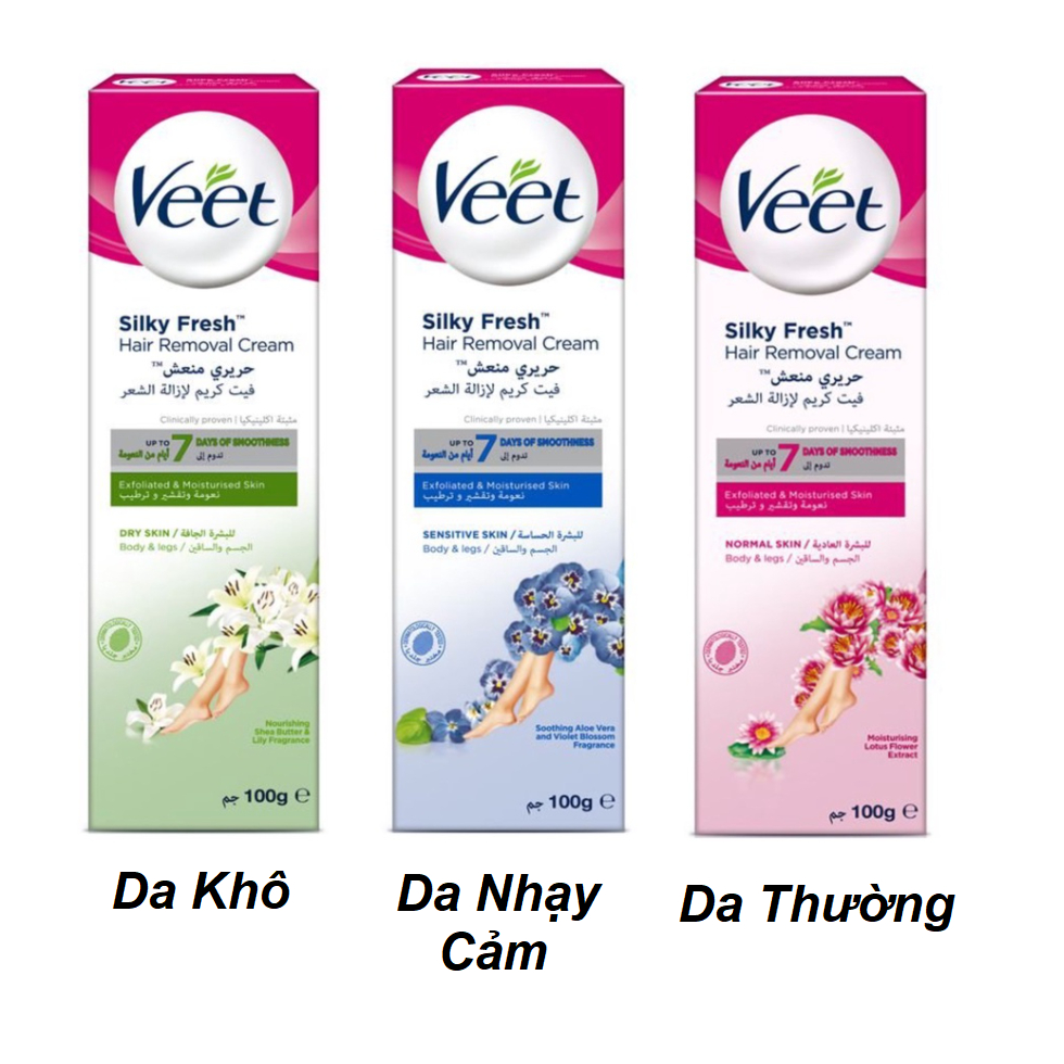 KEM TẨY LÔNG VEET CỦA PHÁP 100ML