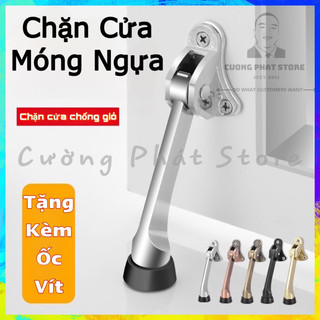 Chặn cửa móng ngựa, chặn cửa chân chống va đập chống gió chất liệu