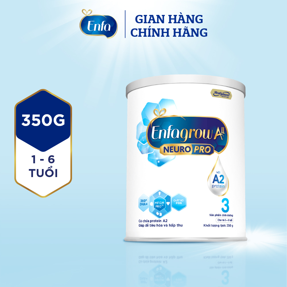 Sữa bột Enfagrow A2 Neuropro 3 – 350g