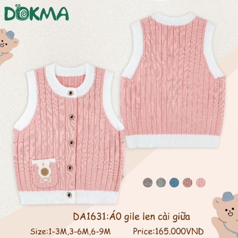 Áo gile len Dokma 1M-9M