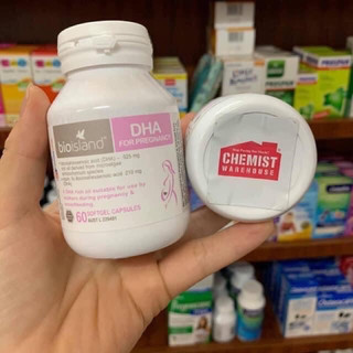 (Tem chemist) Bio island DHA cho bà bầu