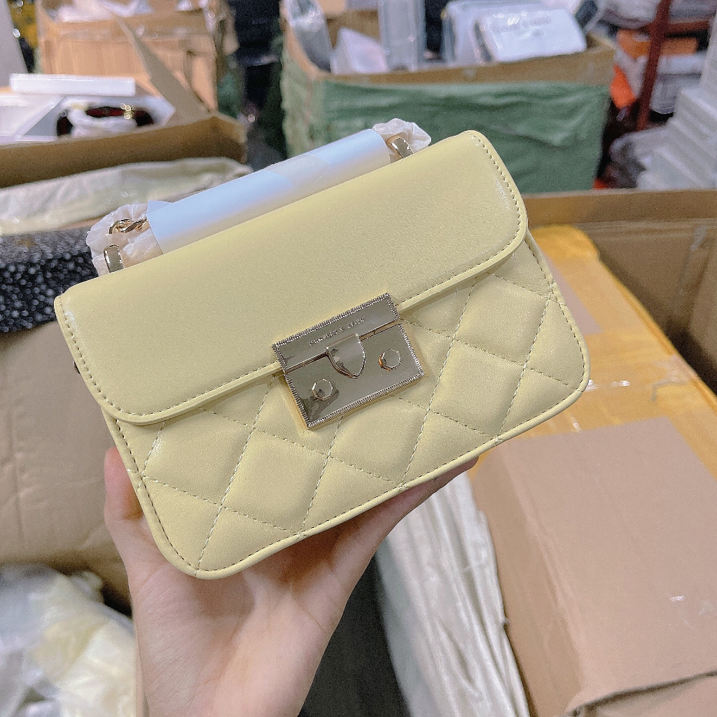 Túi xách nữ, túi đeo chéo C.K trám size 18 vừa đt