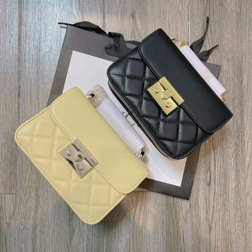 Túi xách nữ, túi đeo chéo C.K trám size 18 vừa đt