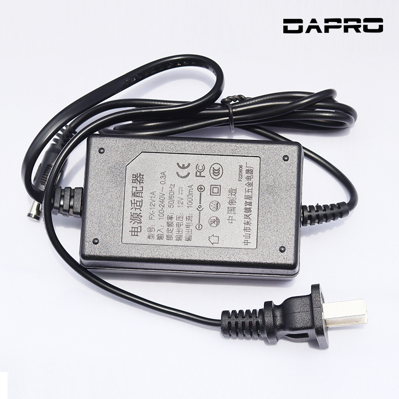Nguồn micro Dapro K9900 chính hãng, 12V-1A đa năng dùng cho đầu thu micro không dây