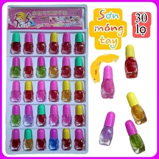 Sỉ vỉ 30 lọ sơn móng tay cho bé
