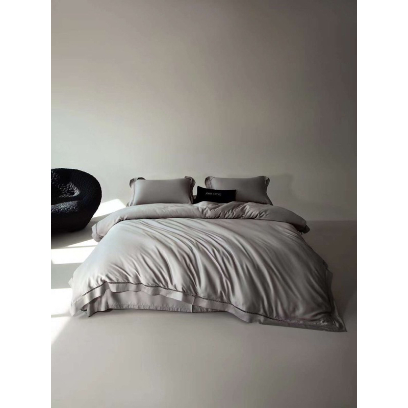 Bộ chăn ga Tencel đơn sắc Markcross