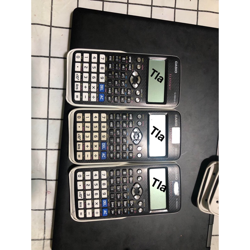 Máy tính casio 580 đen trắng cũ,đã qua sử dụng