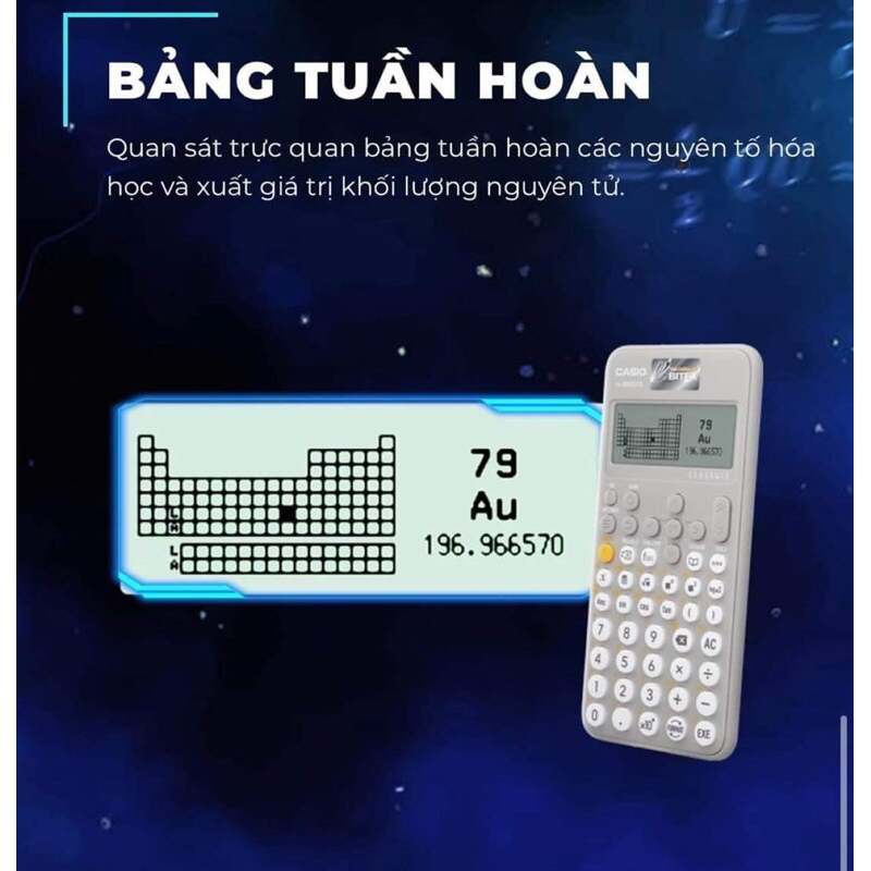 Máy tính casio 880btg cũ chính hãng