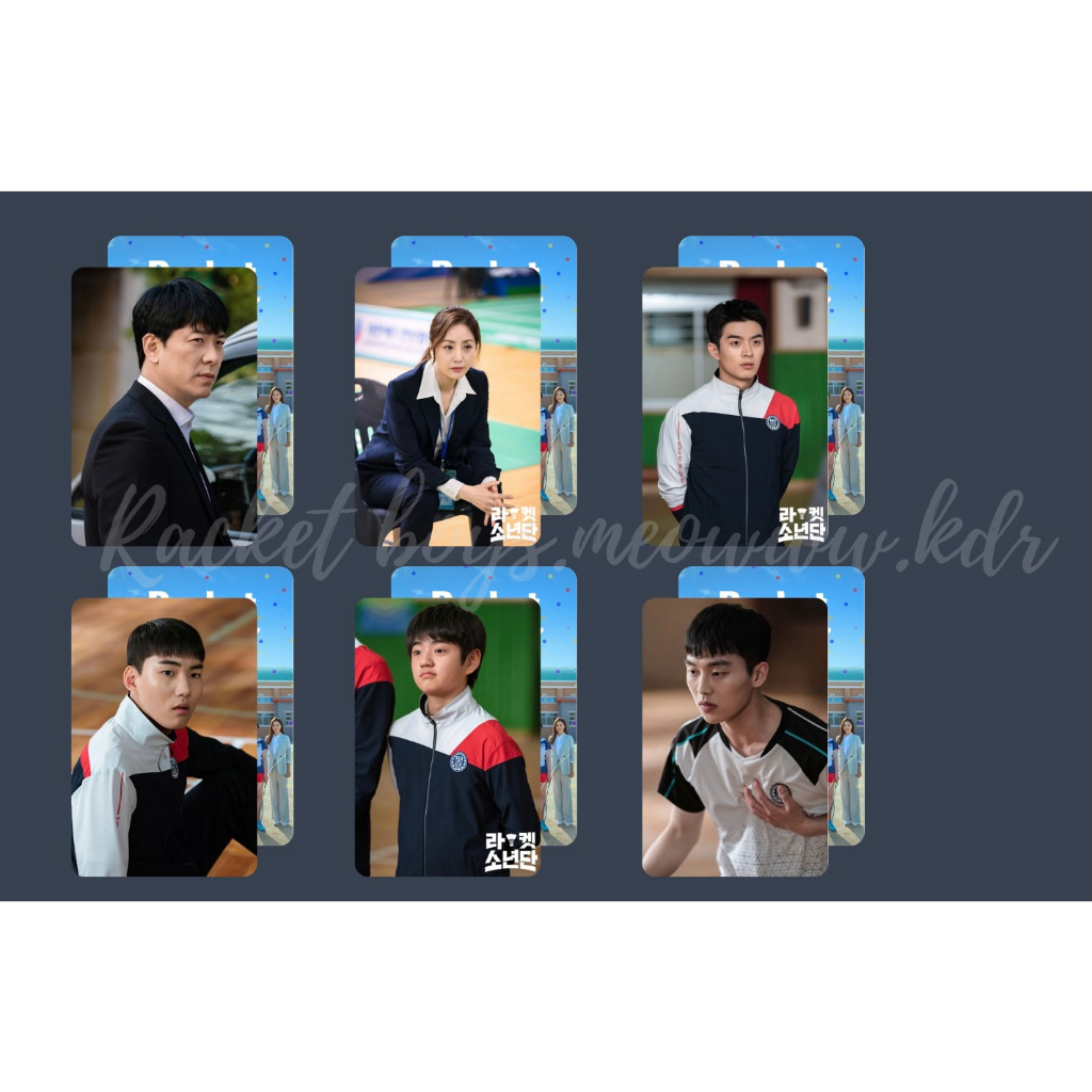 Set card bo góc "Đội cầu lông thiếu niên"-Racket boys
