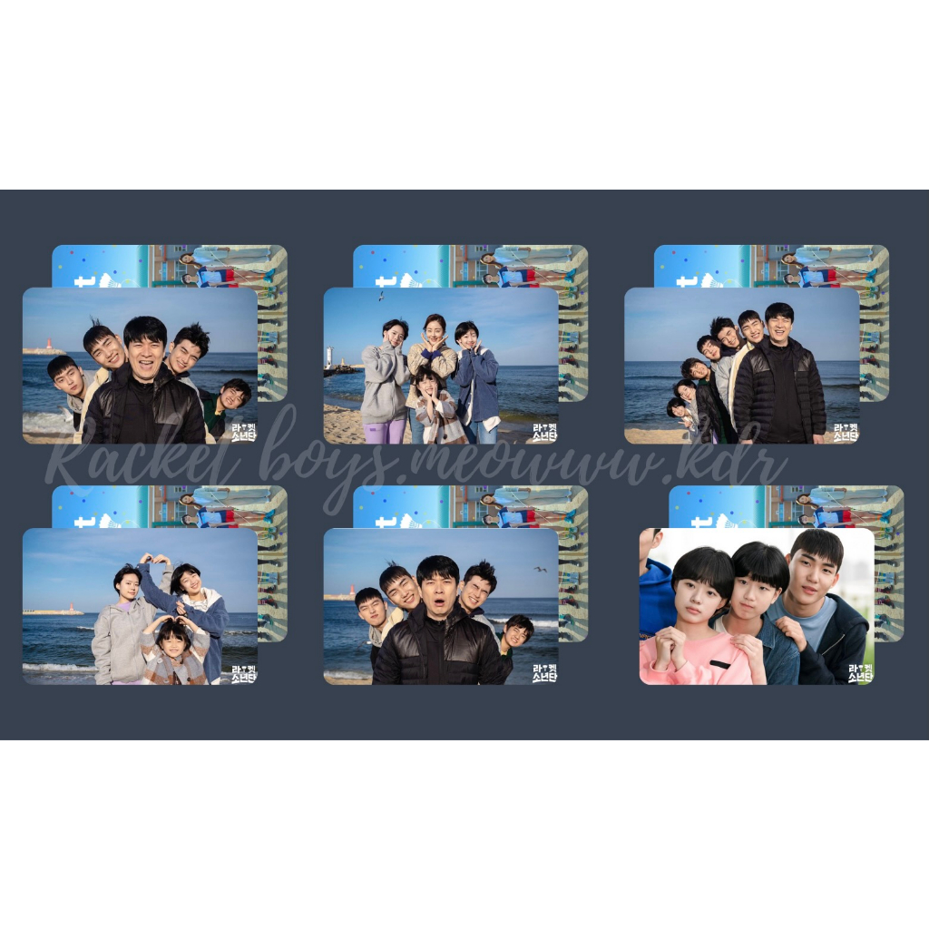 Set card bo góc "Đội cầu lông thiếu niên"-Racket boys