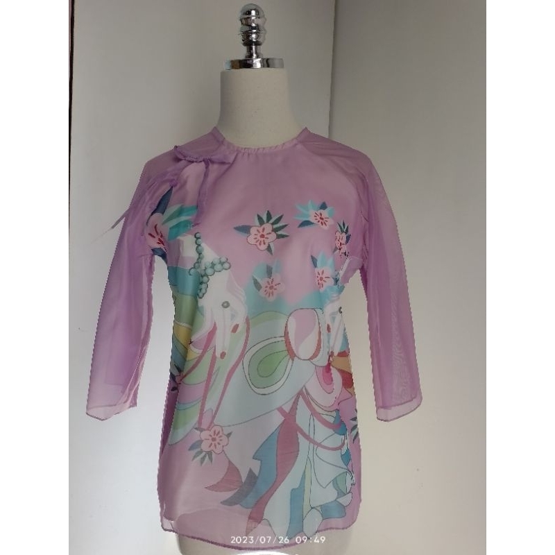 Pháp Phục Đi Chùa Màu Tím Thanh Lịch, Gọn Gàng