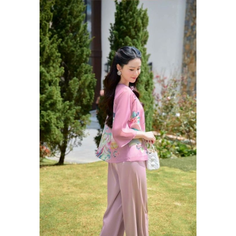 Pháp Phục Đi Chùa Màu Tím Thanh Lịch, Gọn Gàng