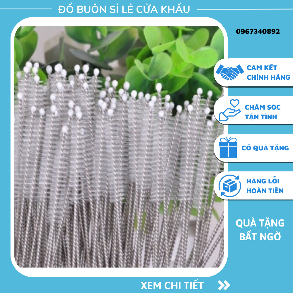 Cọ thông rửa ống hút